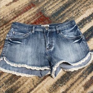 Jean shorts